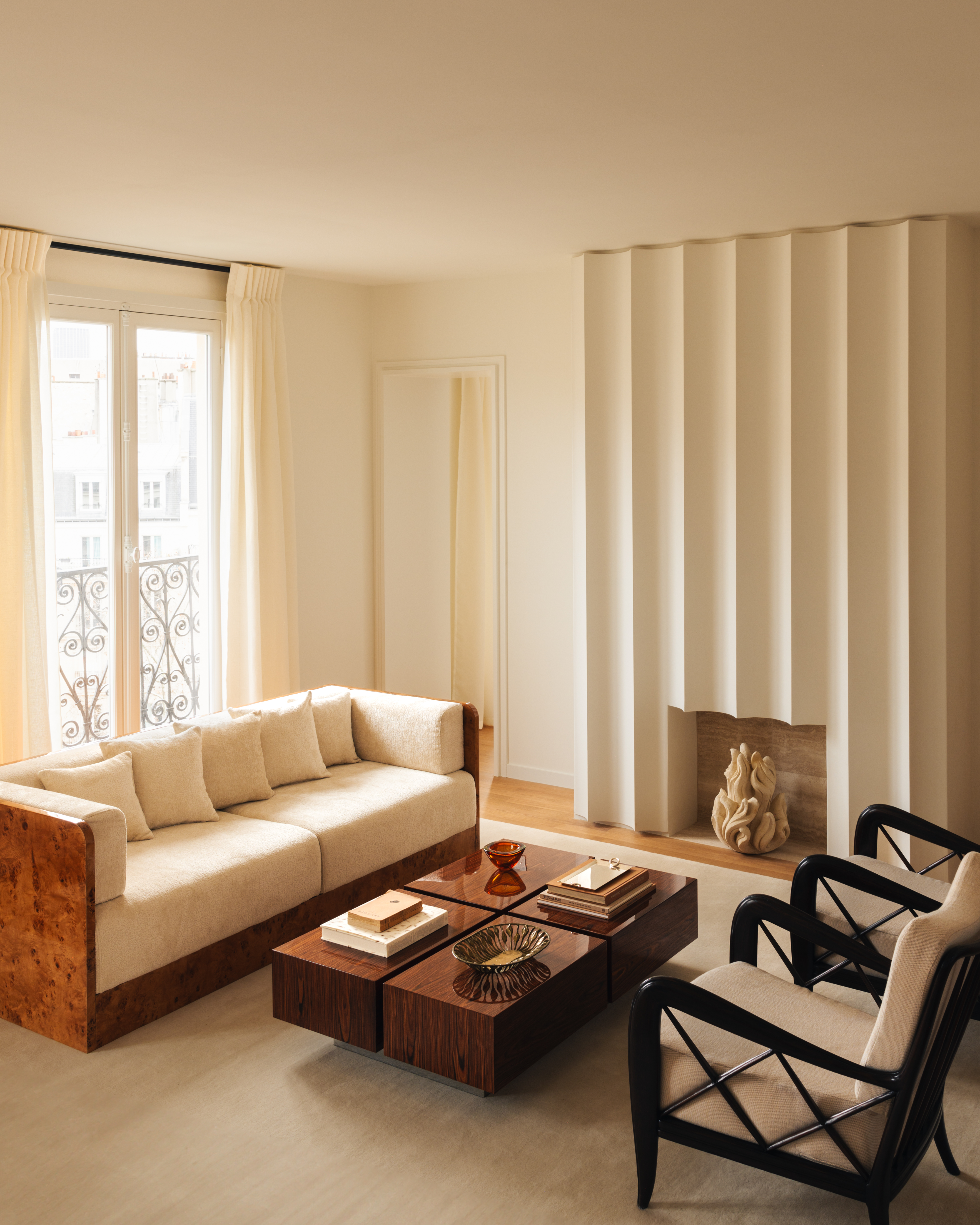 Photo montrant le projet d'appartement sur le Champ de Mars