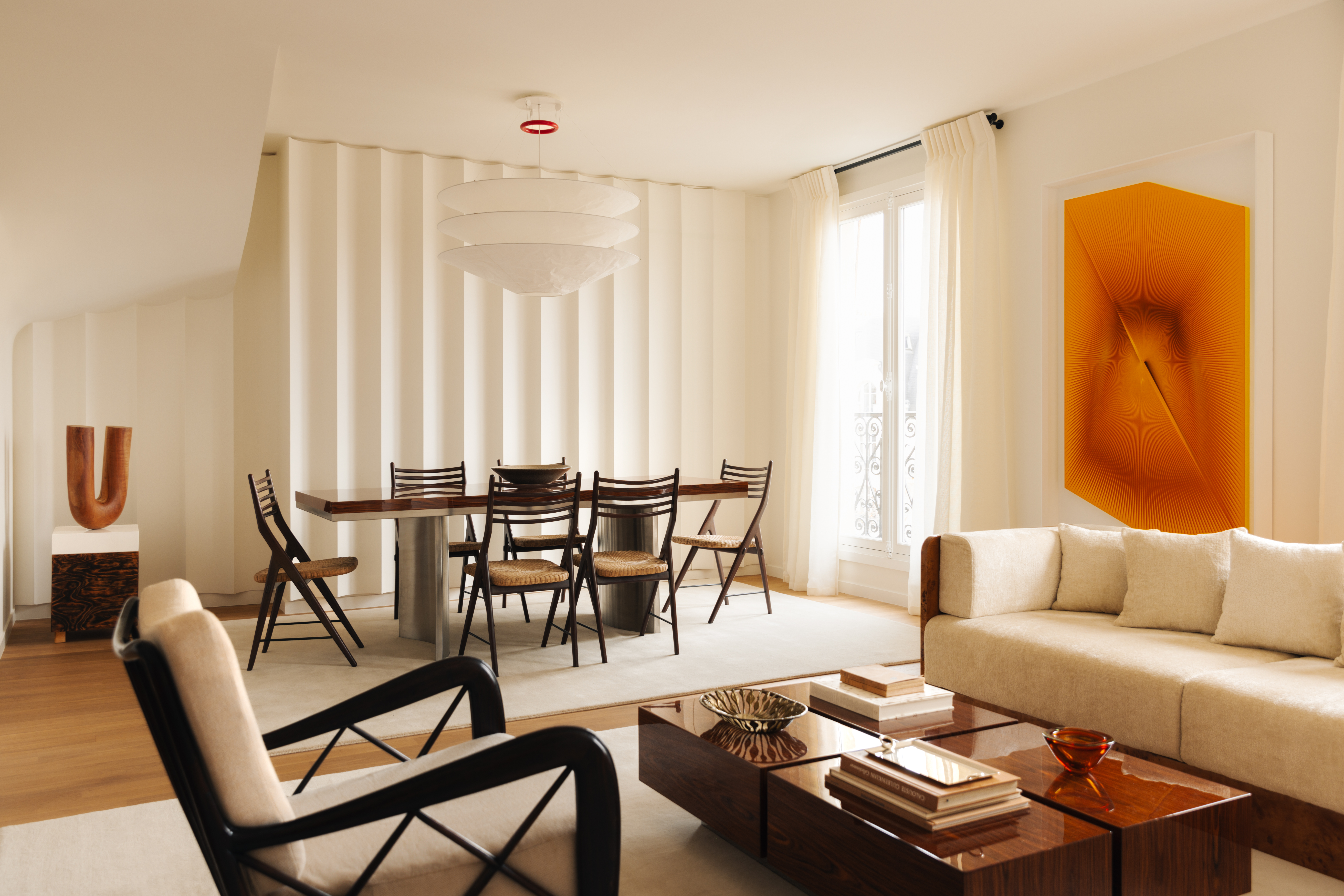 Photo montrant le projet d'appartement sur le Champ de Mars