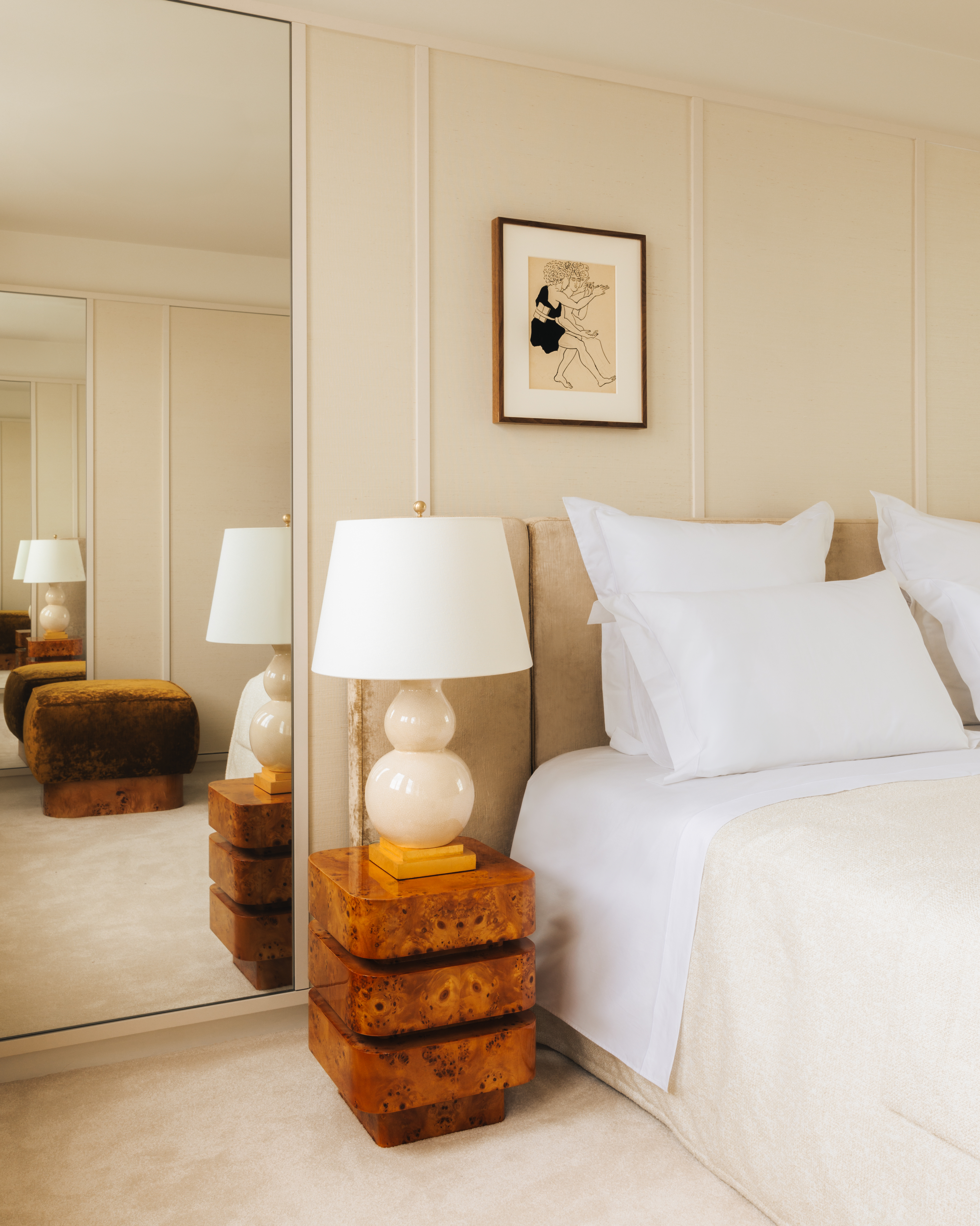 Photo montrant le projet d'appartement sur le Champ de Mars