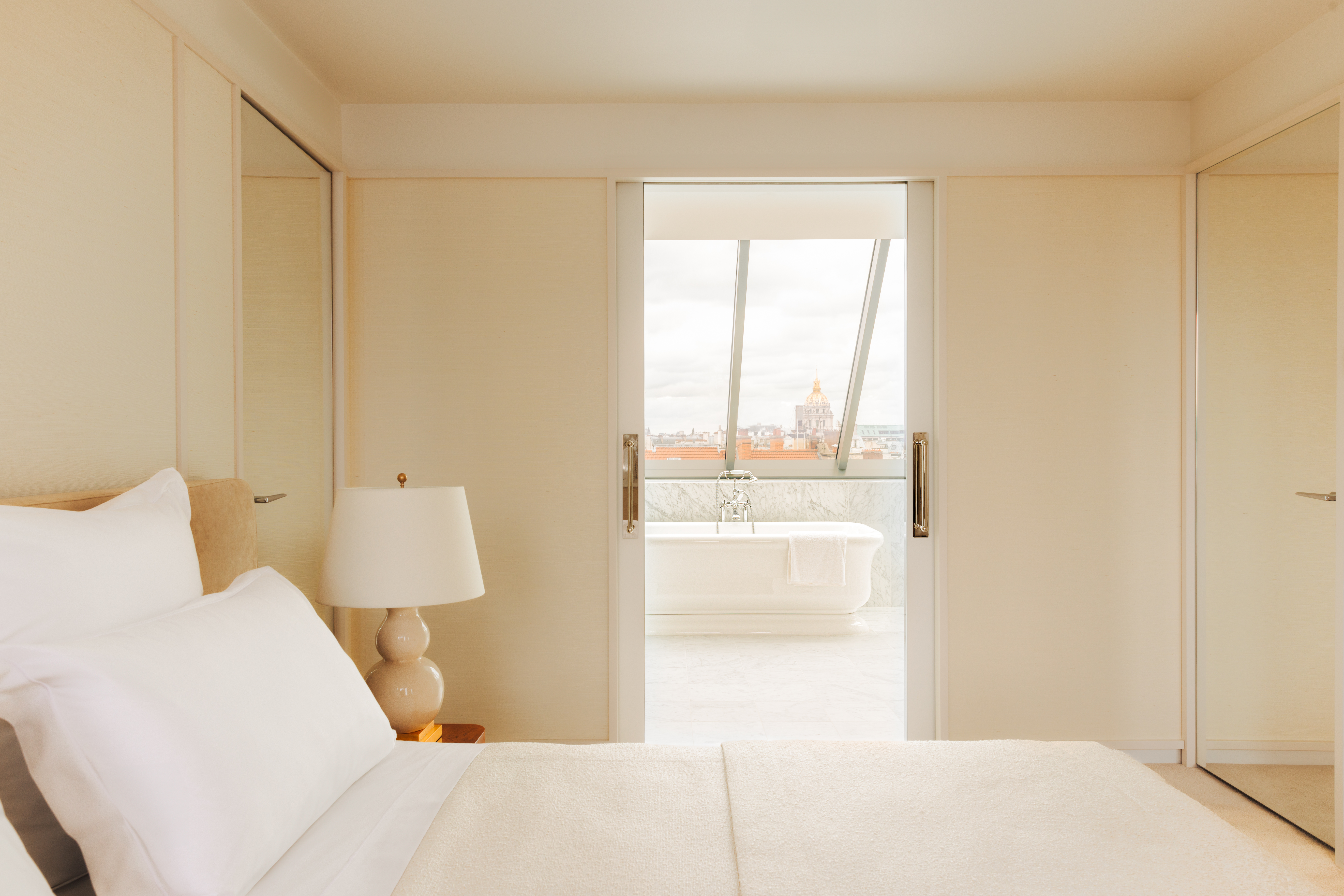 Photo montrant le projet d'appartement sur le Champ de Mars