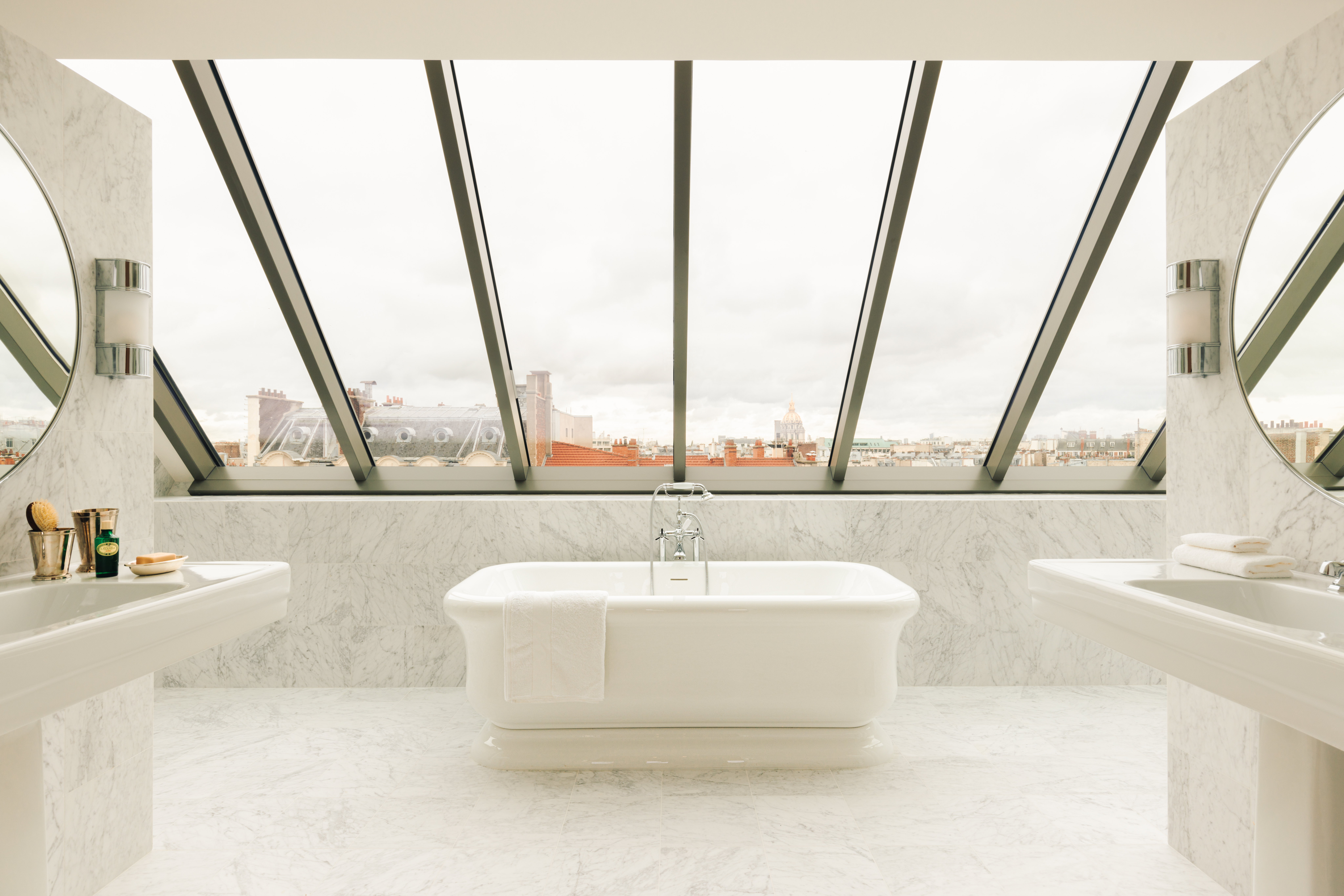 Photo montrant le projet d'appartement sur le Champ de Mars